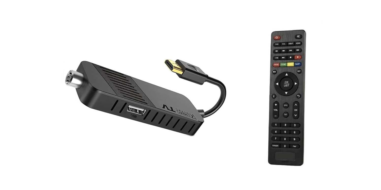 Foto: Moderner DVB-T2 USB Stick