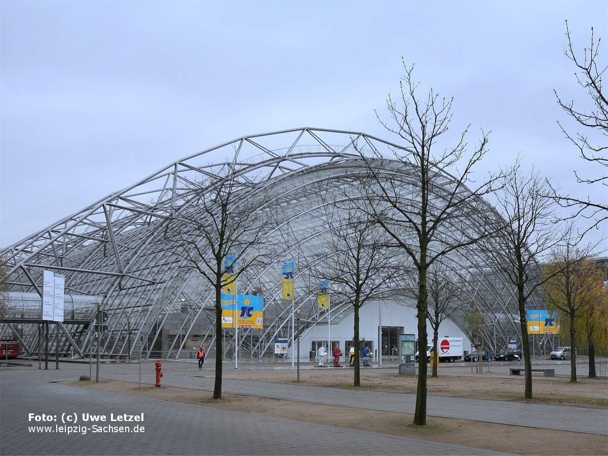 Groe Glashalle (Haupthalle der Messe Leipzig) 