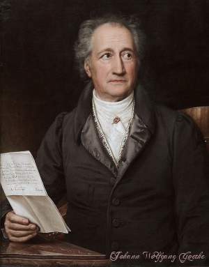 Johann Wolfgang Goethe studiert in Leipzig