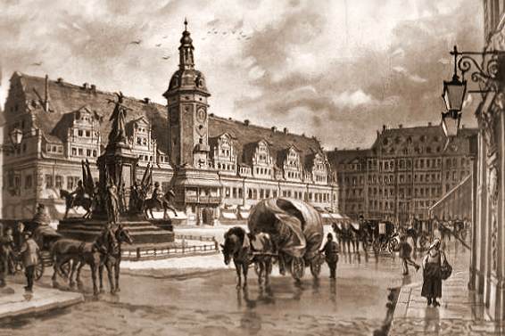 Leipzig Altes Rathaus am Markt