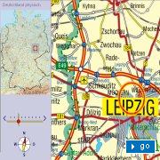 Stra�en Karte Deutschland von Openstreetmap