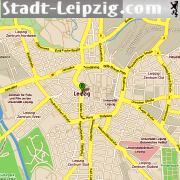 Stadtplan Leipzig Straenkarte
