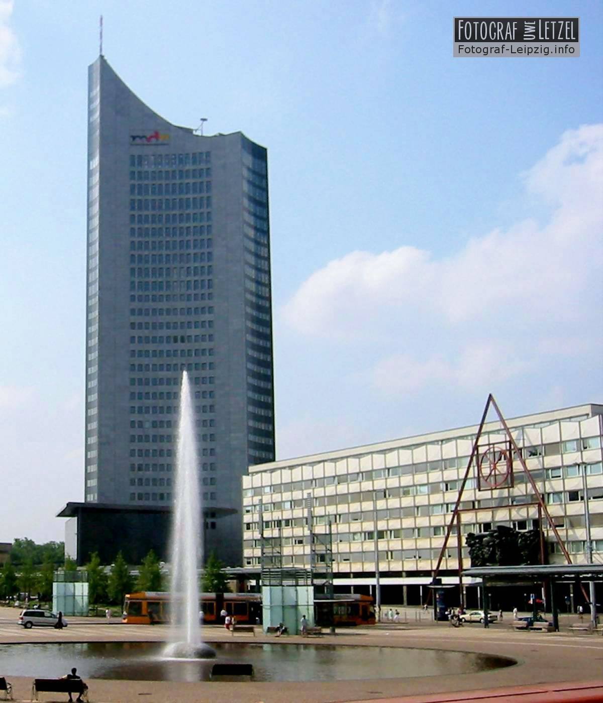 Karl-Marx-Universit�t Leipzig im Jahre 2004