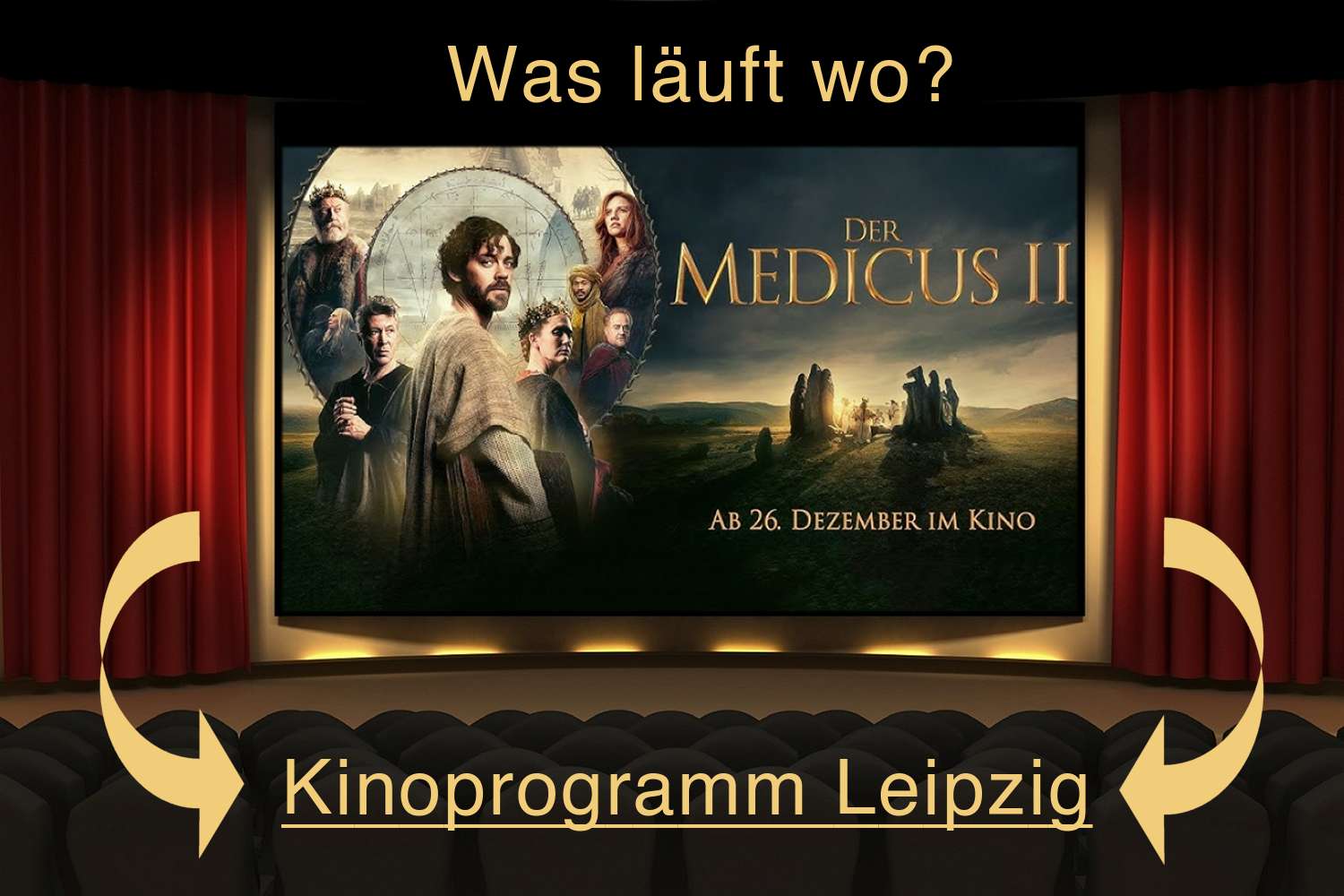 Was läuft wo? Die aktuellen Kinofilme der Woche in Leipzig!