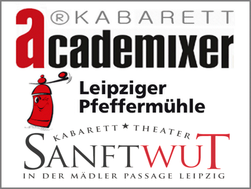Leipzig-Kabarett: - Adressen, Veranstaltungskalender & Spielplan | Leipziger-Kabaretts Programme