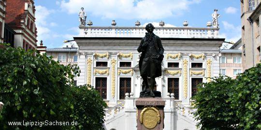 Alte Handelsbrse in der Altstadt von Leipzig