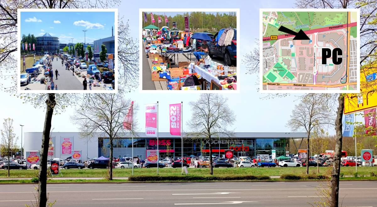 Nachbarschafts-Flohmarkt am Paunsdorf Center Leipzig (PC)