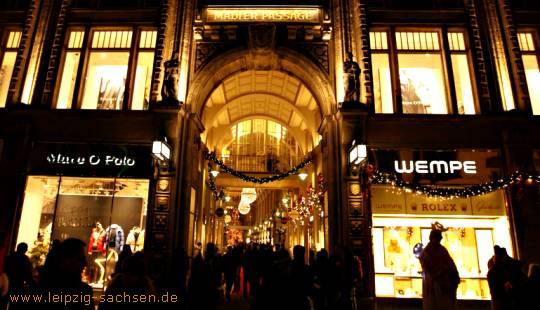 Shoppen in der Leipziger Mdlerpassage