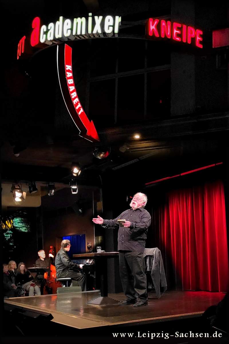 Foto: Gunter Bhnke im Leipziger Academixer Keller