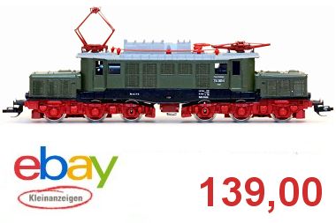 TT E-Lok BR 254 065-6 "Krokodil" E94 DR Tillig 02410 ? DIGITAL in OVP.- Preisreduziert  Euro 129,00