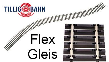 Tillig 83125 TT Modellgleis Meterware Flexgleis 664mm
