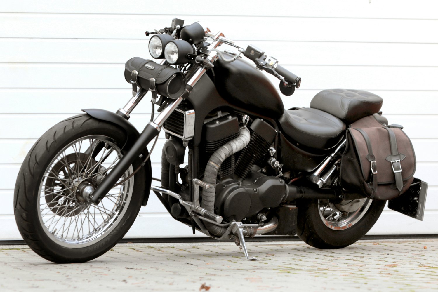 Bild-8: Heckansicht - SUZUKI VS1400 INTRUDER CUSTOM UMBAU