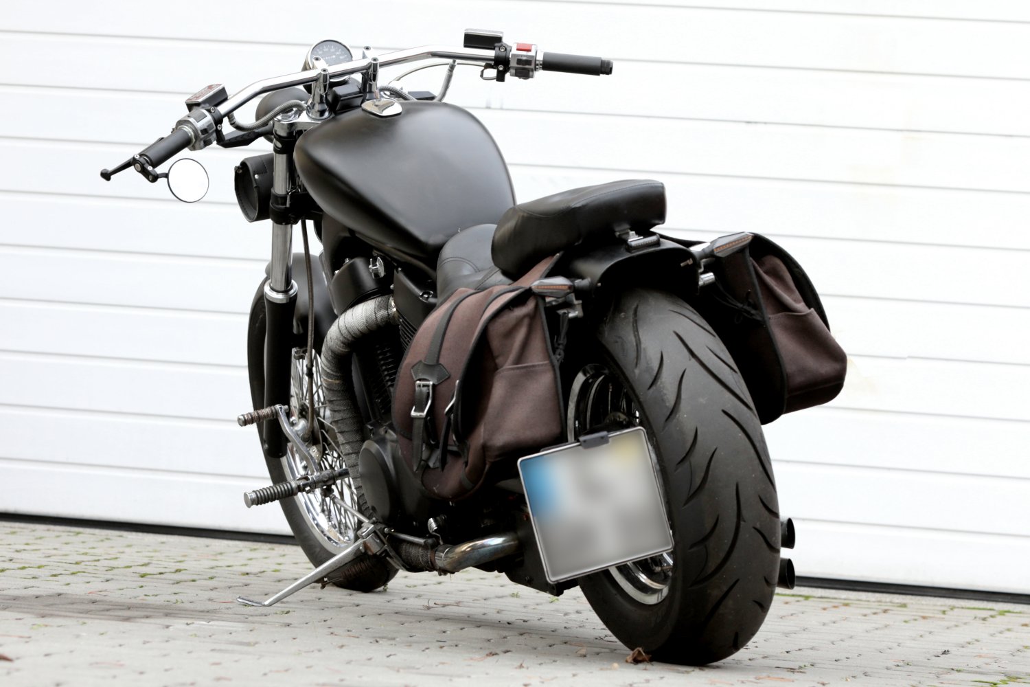 Bild-12: V2 Motor - SUZUKI VS1400 INTRUDER CUSTOM UMBAU