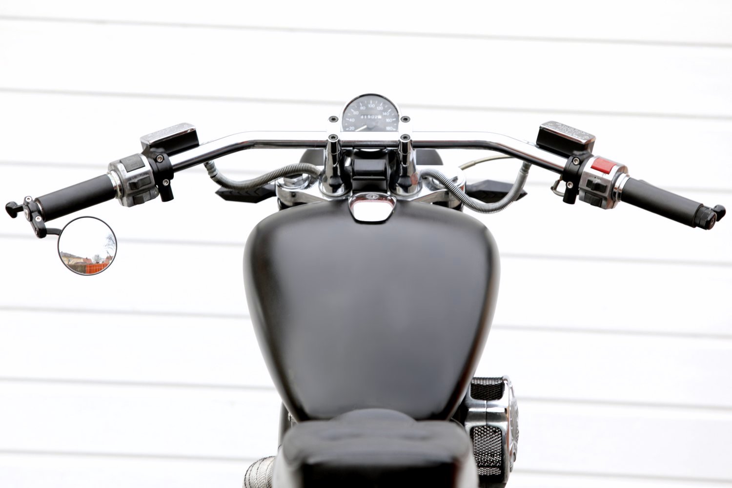 Bild-13: Tieferlegung - SUZUKI VS1400 INTRUDER Thunderbike UMBAU