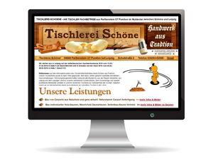 Internetprojekt Handwerk Tischlerei