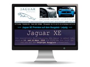 Autohändler Internetprojekt Jaguar Autohaus Leipzig